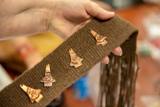 buffalo wool belt
