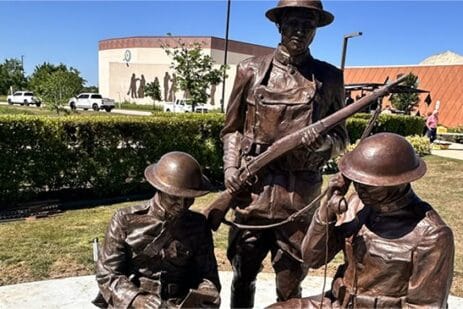 Code Talkers Sculpture